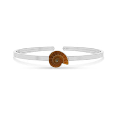 ammonite rough bracelet