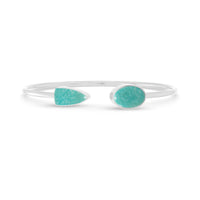 amazonite cab bracelet
