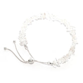 crystal rough bracelet