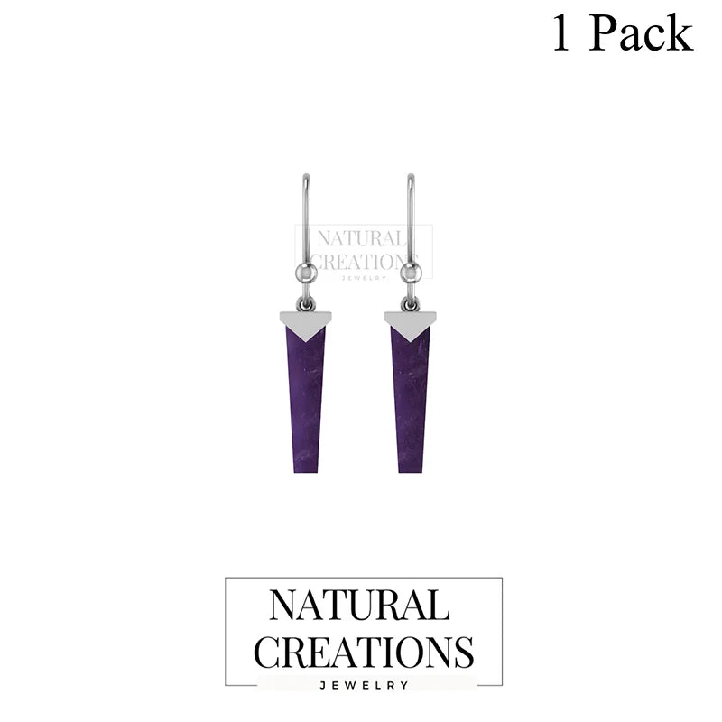 amethyst earrings