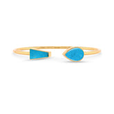 turquoise cab bracelet