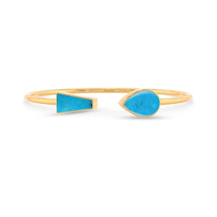 turquoise cab bracelet