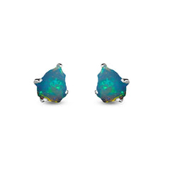 ethiopian opal earrings