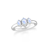rainbow-moonstone prong-set ring