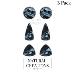 pietersite cab earrings