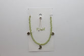 peridot cut bracelet