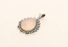 rose quartz pendant