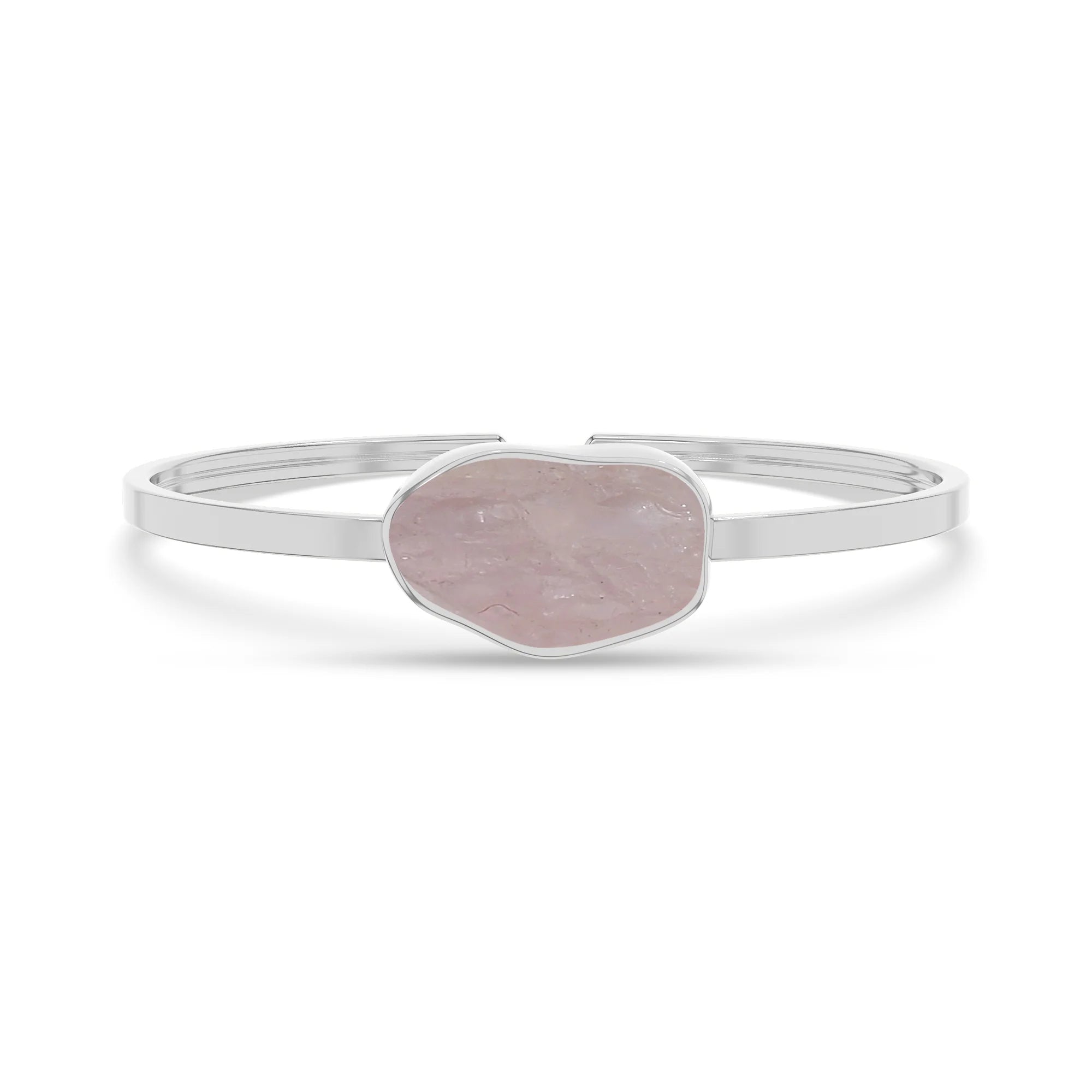 morganite rough bracelet