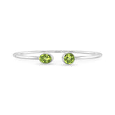 peridot cut bracelet