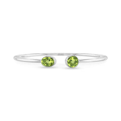 peridot cut bracelet