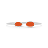 carnelian cab bracelet