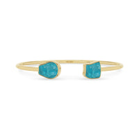 paraiba apatite twister bracelet