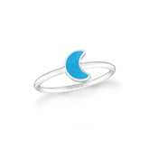 turquoise bezel-set ring
