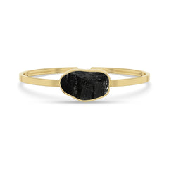 black tourmaline rough bracelet