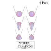 pink moonstone pendant