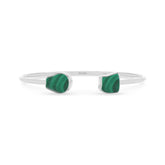 malachite twister bracelet