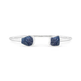 blue sapphire twister bracelet