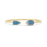 blue moonstone cab bracelet