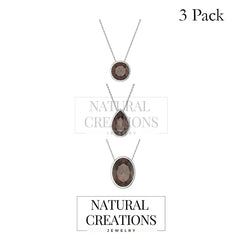 smoky-quartz pendant