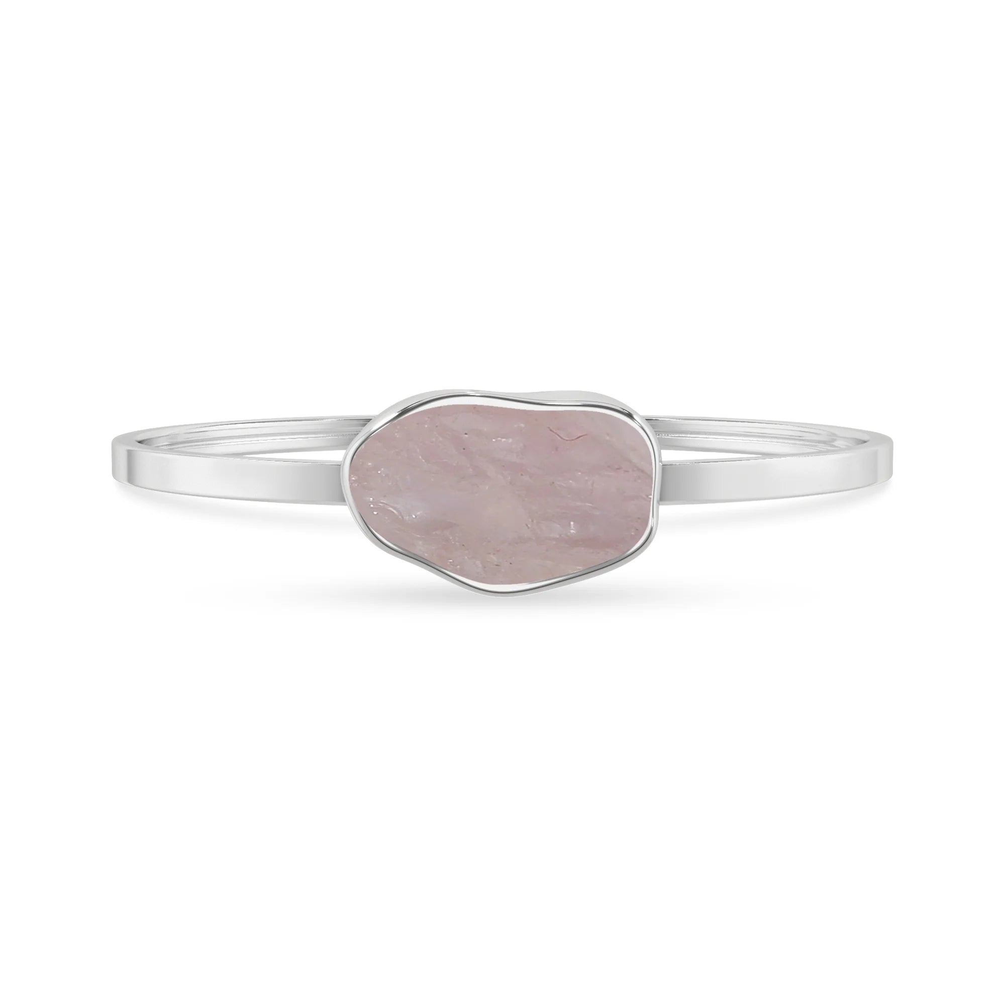 morganite rough bracelet