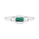 malachite rough bracelet