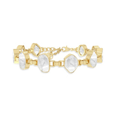 herkimer chain bracelet