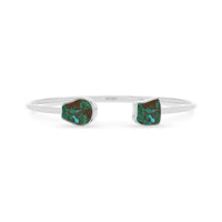 chrysocolla twister bracelet