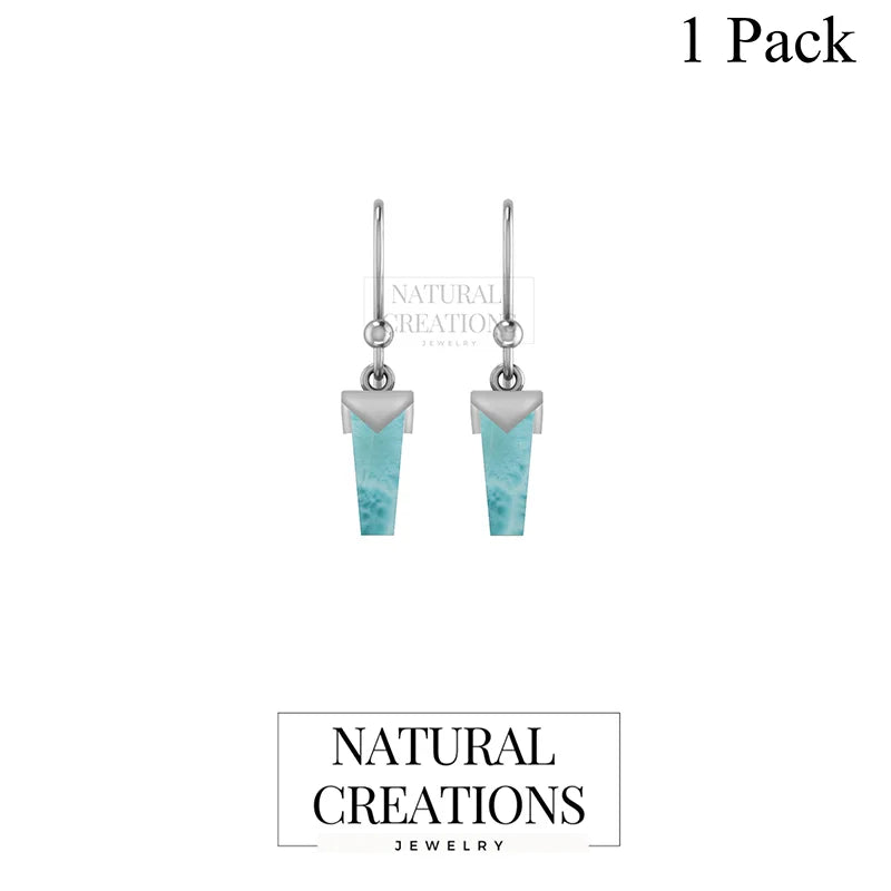 larimar earrings
