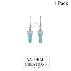 larimar earrings