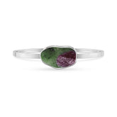 ruby-zoisite rough bracelet