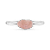 rose quartz rough bracelet