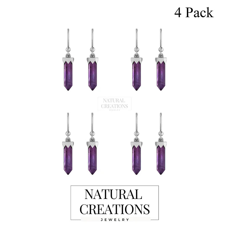 amethyst earrings