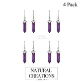 amethyst earrings