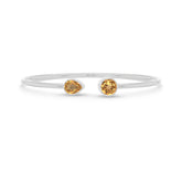 citrine cut bracelet