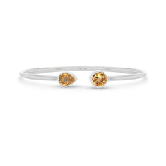 citrine cut bracelet