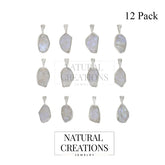 rainbow moonstone pendant