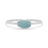 aquamarine rough bracelet