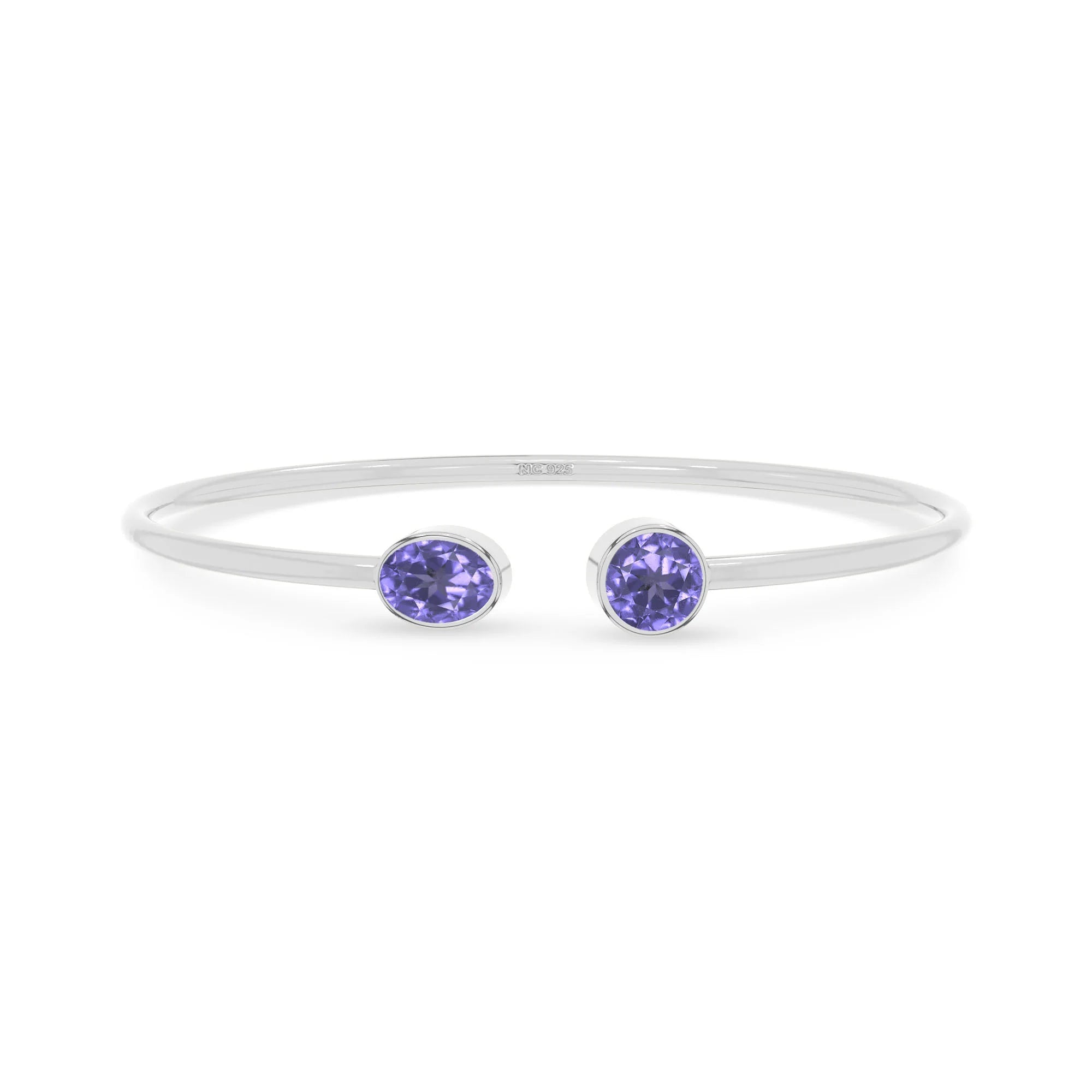 tanzanite cut bracelet