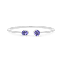 tanzanite cut bracelet
