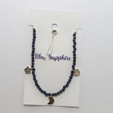blue sapphire cut bracelet