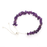 amethyst rough bracelet