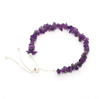 amethyst rough bracelet