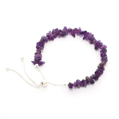 amethyst rough bracelet