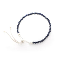 blue sapphire cut bracelet