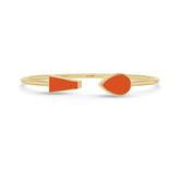 carnelian cab bracelet