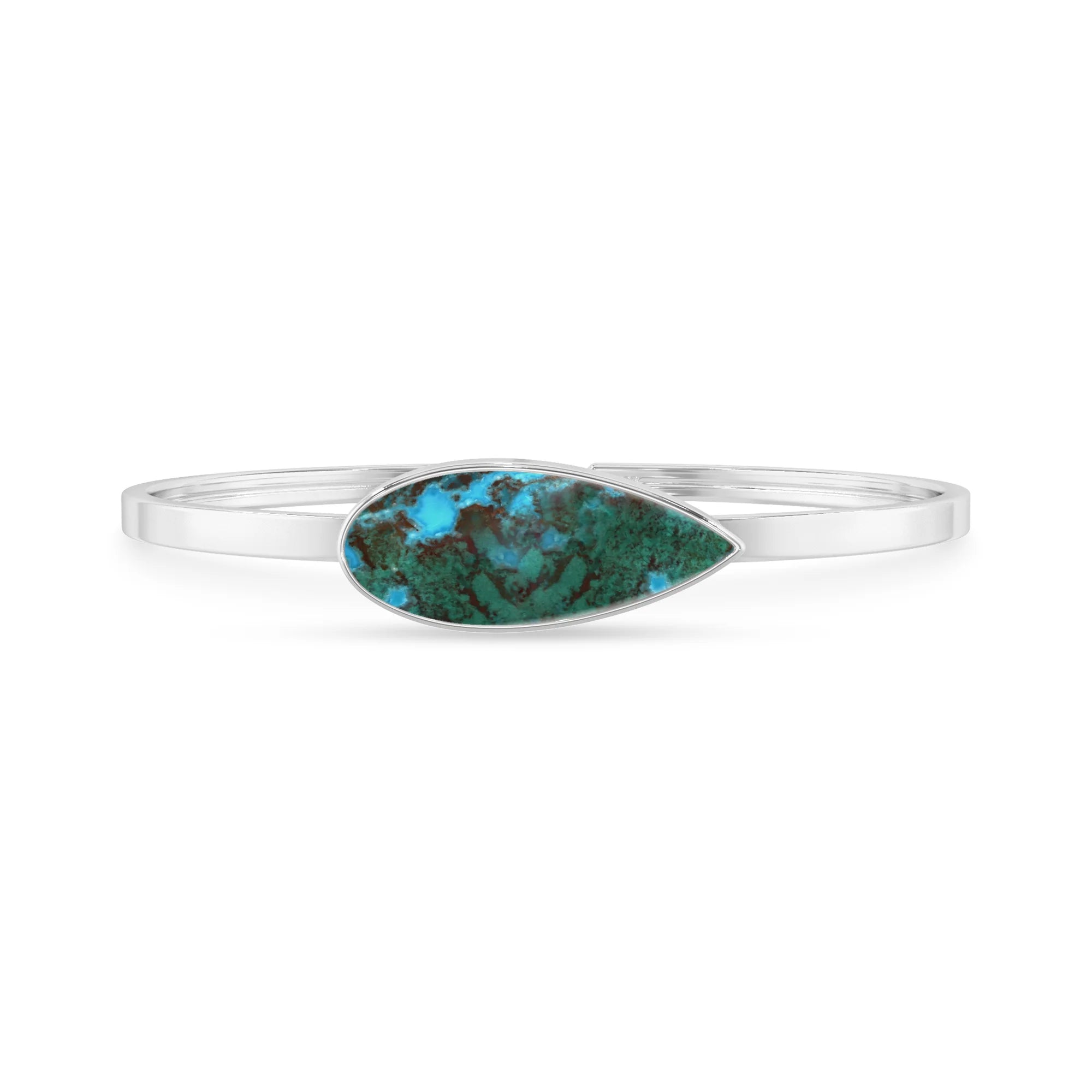 chrysocolla rough bracelet