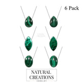 malachite pendant