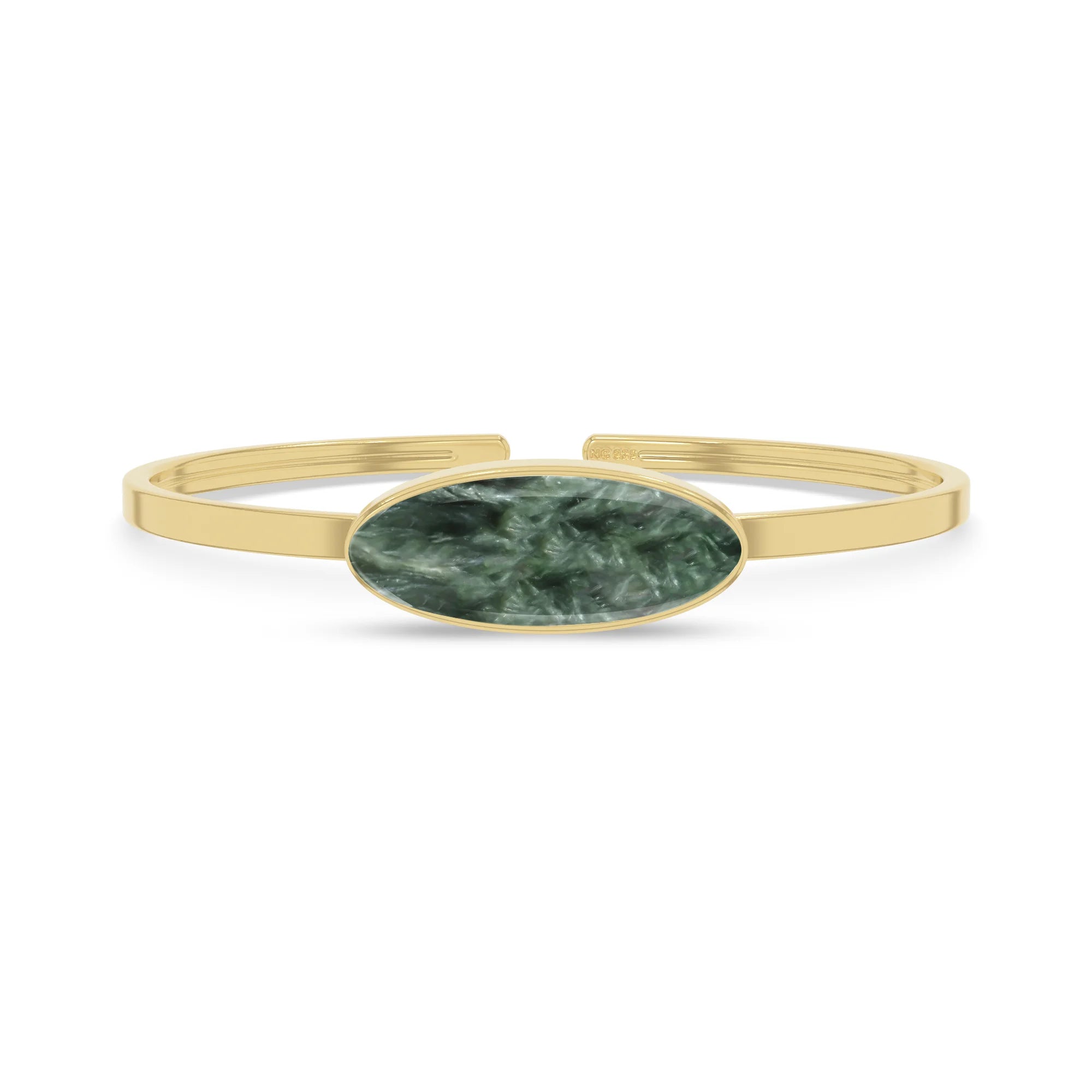 seraphinite rough bracelet