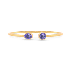 tanzanite cut bracelet