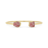 rhodochrosite twister bracelet